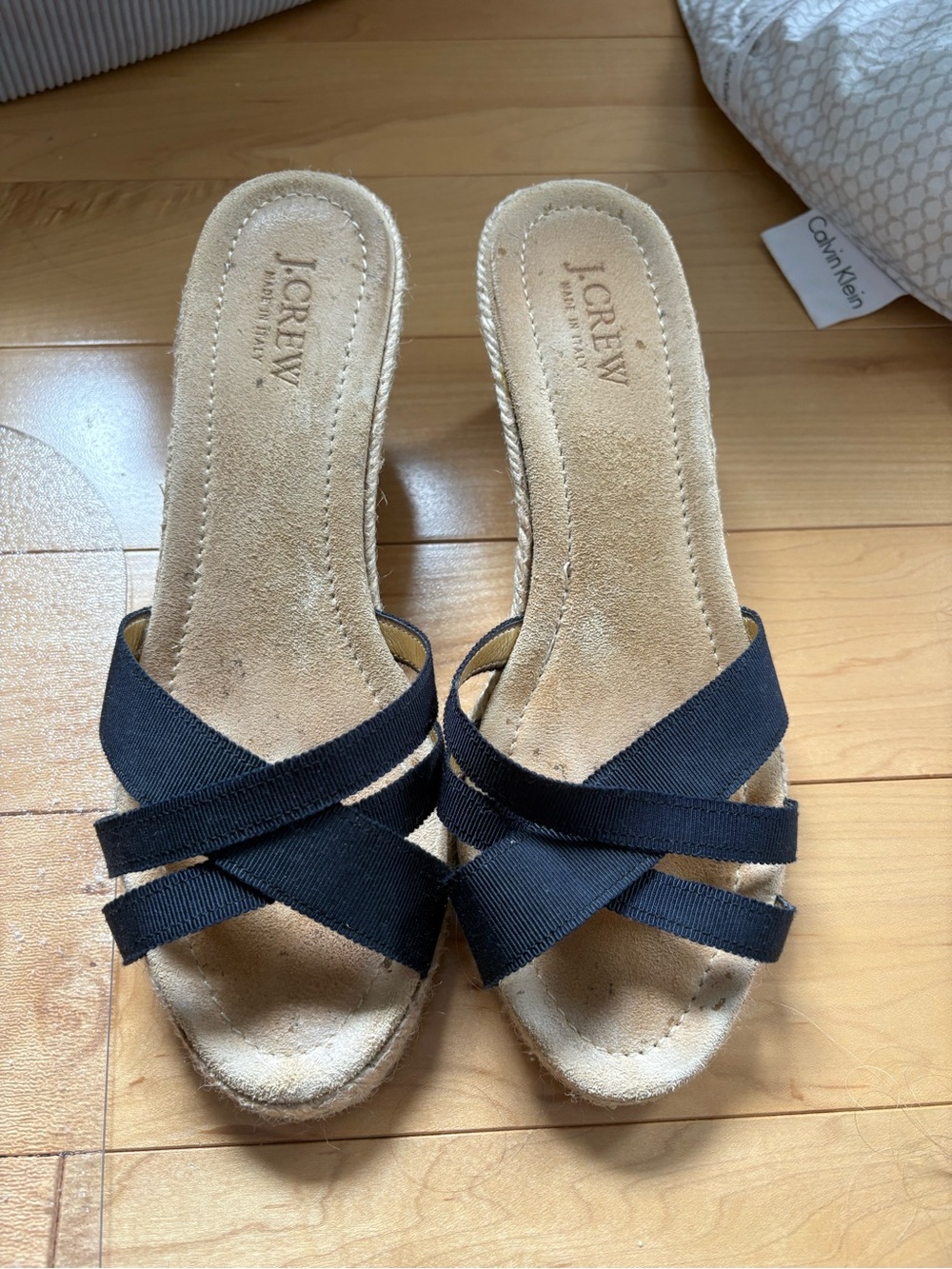 J. Crew Caribe Espadrille in Black Women’s Size 8